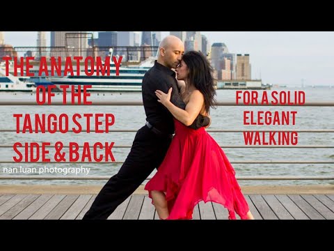 Adriana Salgado: All about SIDE and BACK WALKS process in detail/ The Anatomy Of The Tango Step 3