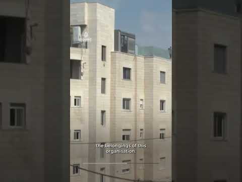 Israel's military raids NGO offices in Ramallah