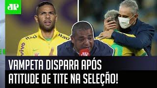 ‘Queria ver se o Neymar não tivesse se vacinado’: Vampeta dispara após atitude de Tite na Seleção