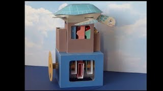 Turtle paper automaton with ma