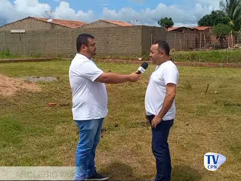 [Santana do Cariri] Vereador denuncia abandono de obra da areninha do Distrito de Araporanga