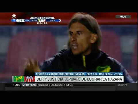 Defensa y justicia 3 Junior 1 (Global 3-3)