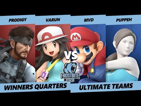 Frostbite 2020 SSBU Winners Quarters - Prodigy & Varun Vs. MVD & Puppeh Ultimate Teams - SSBU