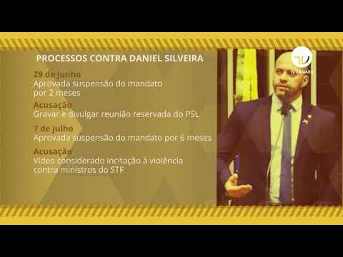 Aprovada censura a Daniel Silveira e abertos novos processos - 13/07/21