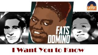 Fats Domino - I Want You to Know (HD) Officiel Seniors Musik