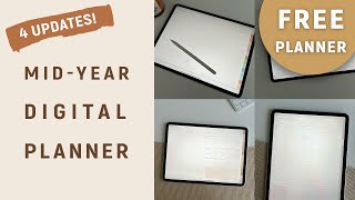 Mid Year Planner Tour + 4 Exciting Updates | FREE Planner