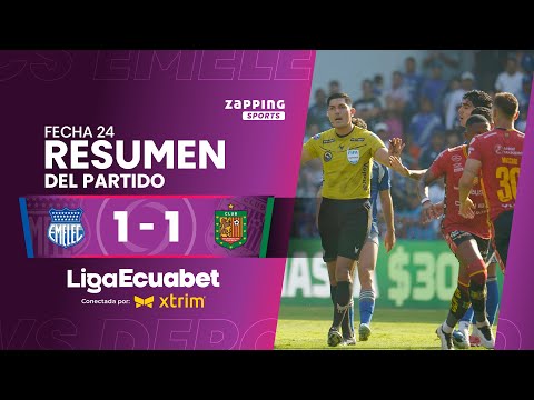 CS Emelec 1 - 1 Deportivo Cuenca / Fecha 24 / Liga Ecuabet conectada por Xtrim