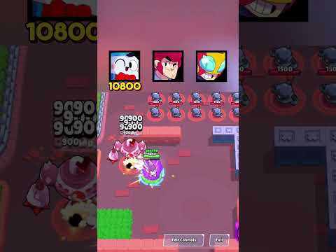 Max damage battle🔥 Lou vs Colt vs Max #brawlstars