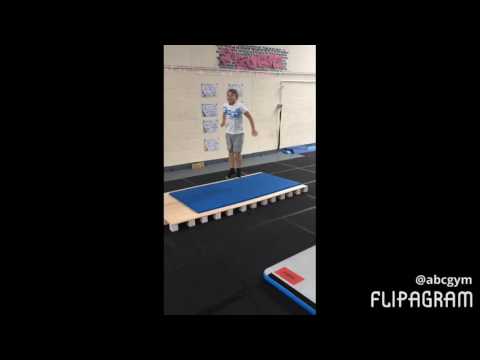 ABC GYMNASTICS - making the SPRUNG FLOOR