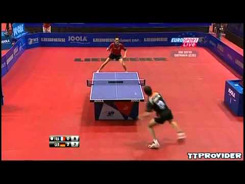 ETTC 2010  Timo Boll Adrien Mattenet Team)