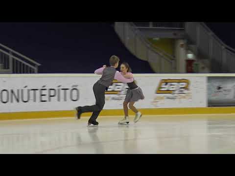 2017 Santa Claus Cup : Réka LEVELES-Balázs LEVELES(HUN)-ID BASIC NOVICE FREE DANCE