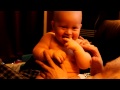 Chubby Baby Laughing At Being Scared
