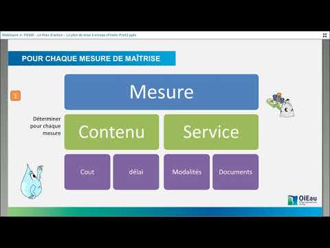 Webinaire 4 PGSSE (OIEau) - Le plan d'action du PGSSE