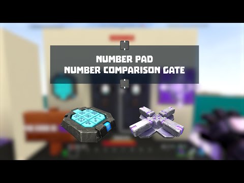 Number Pad & Number Comparison Gate - Creativerse Machine Mini-Guide