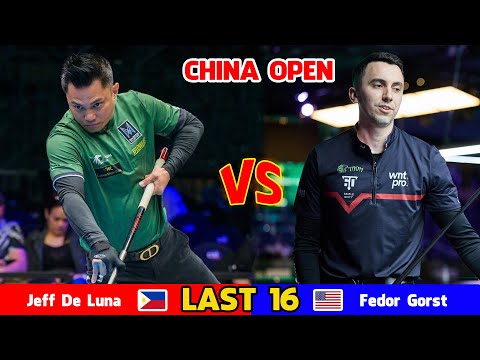 LAST 16 | FEDOR GORST VS JEFF DE LUNA | 2025 CHINA OPEN 9-BALL | HIGHLIGHTS