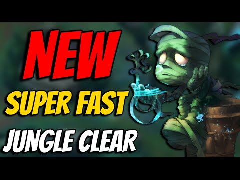 NEW AMUMU JUNGLE CLEAR GUIDE! EXTREMELY FAST JUNGLE CLEAR! Season 11 Update