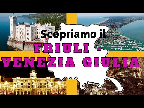 IL FRIULI VENEZIA GIULIA : le #regioni d'#italia - #geografia