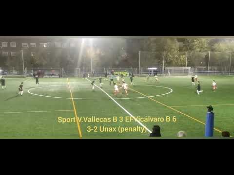 Resumen Infantil B 25/26 Jornada 9: Sport Villa de Vallecas 3 EF Vicálvaro B 6(22/11/2025)