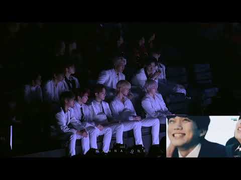 wanna one reaction to bts [i'm fine | vcr | idol] mga 2018