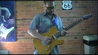 Video thumbnail for Fender Custom Shop Set Neck Telecaster  Guitar solo by WoodsideBikeshop