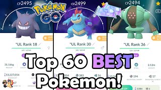 TOP 60 ULTRA LEAGUE Pokémon To ELITE TM In Pokémon GO! (2024)