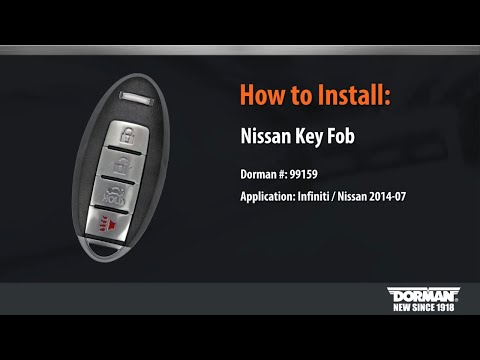 How to Program a Dorman Nissan, Infiniti Key Fob 99159