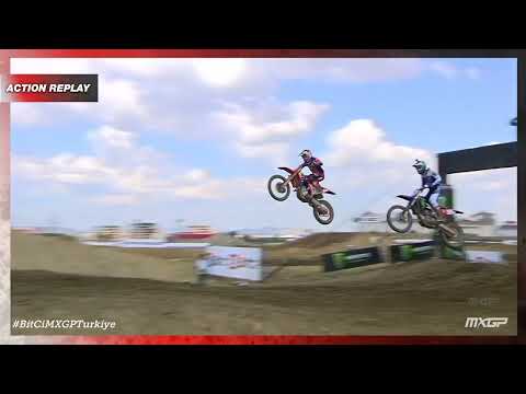 Vialle vs Geerts story | MX2 Race 2 - BitCi MXGP of Turkiye #motocross