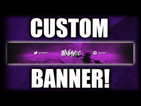 How To Make A YouTube Banner WITHOUT Photoshop! (Pixlr Tutorial) Make A YouTube Banner For FREE 2019