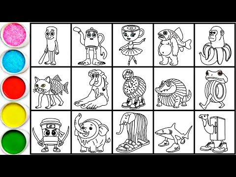 Draw 15 Amazing Italian Meme Creatures in Minutes - Tralalero Tralala, Tung Tung Sahur & others