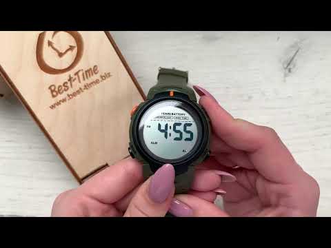 Відеоогляд годинника SKMEI NEON | Налаштування годинника | Бест Тайм