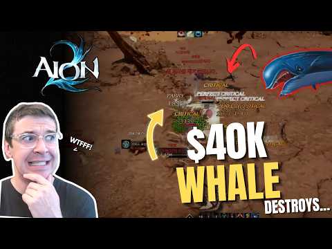 What $40,000 Buys You In Aion 2!? (10v1 PvP Domination)