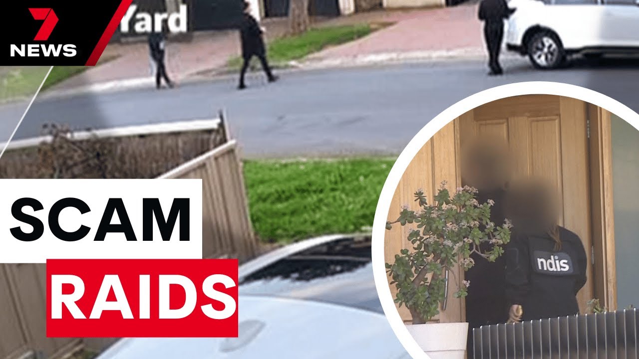 AFP and NDIS officers raid St Georges home in major fraud investigation | 7NEWS