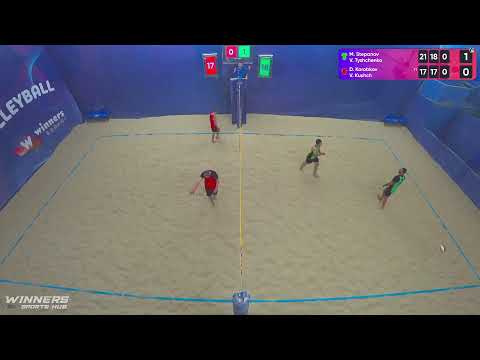 11:40 M.Stepanov / V.Tyshchenko - D.Korobkov / V.Kushch | Winners Beach Volleyball