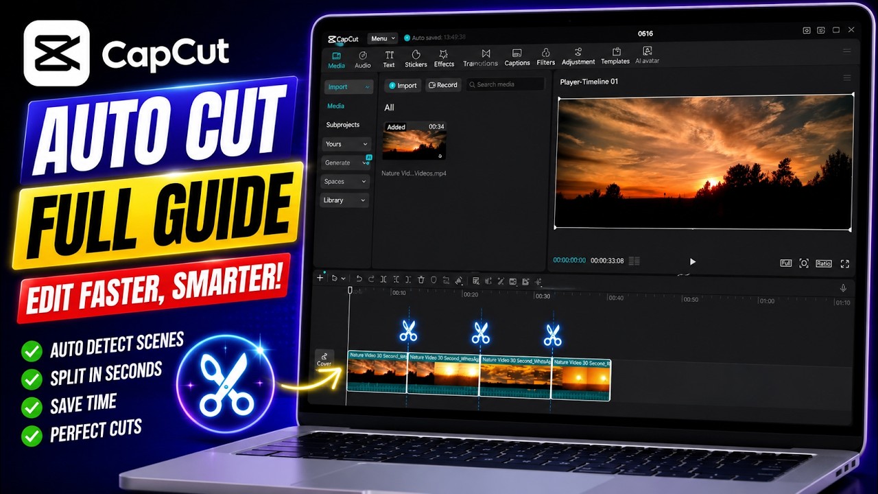 AutoCut tutorial