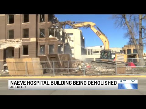 Albert Lea Building Comes Down