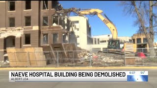 Albert Lea building comes down