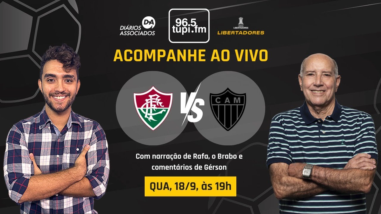 FLUMINENSE x ATLÉTICO-MG - Libertadores - Quartas de Final - Ida - 18/09/2024 - AO VIVO
