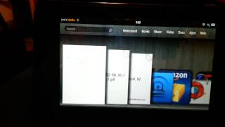 How to access downloaded files on your Kindle fire