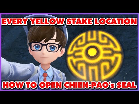 All Yellow/Gold Stake Locations In Pokemon Scarlet And Violet - Chien Pao