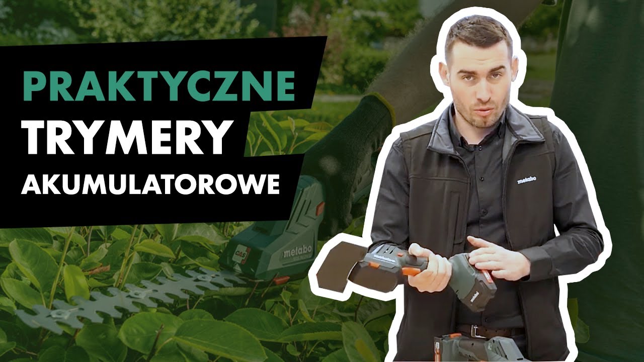 Trymer Metabo do Podcinania Krzewów i Trawy