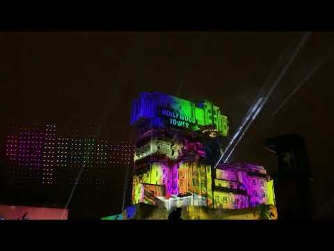 Avengers: Power the Night Show (500drones) [4K] - Disneyland Paris 2023