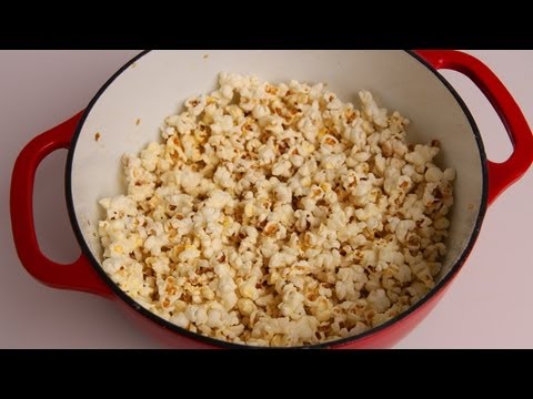 Butter Parmesan Popcorn Recipe - Laura Vitale - Laura in the Kitchen Episode 345