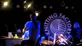 Every Time I Die - The Logic of Crocodiles - Knitting Factory NYC - 02.17.12