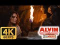 Alvin And The Chipmunks Chipwrecked 2011 Zoe Digs Up Wall To Find Treasure 4K 60FPS