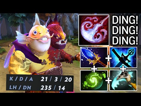 Ogre Magi Ding Ding Ding – Nonstop Stun with Sccepter + Refresher Dota 2