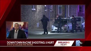 5 shot in racine