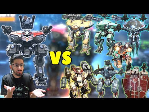 LUCHADOR 🤼 VS ALL The TITANS!! MAX LEVEL 150 Comparison - War Robots 7.5 Mk2 Duel WR Gameplay