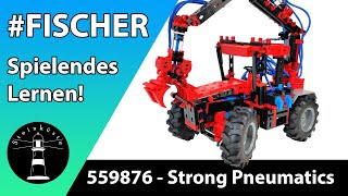 FINALE Fischertechnik 559876 - Strong Pneumatics - Baumstammgreifer