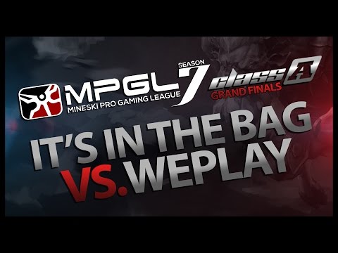 DOTA 2 : We.Play vs It's in the bag - (MPGL 7 DOTA 2 Class A Leg 3 Grand Finals) - Game 2