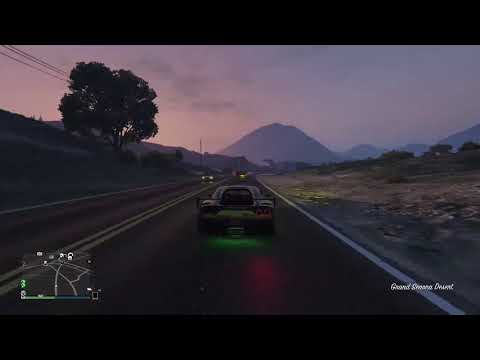 GTA V - Crash into Gas Tank